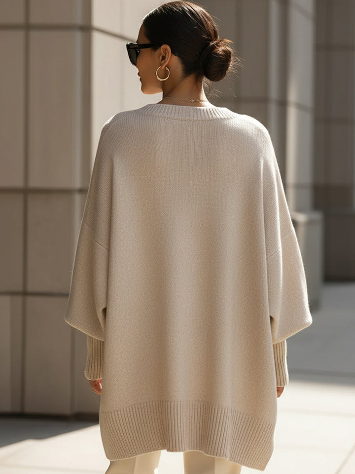 Solenne - Eleganter Wollmix-Pullover – Mühelose Cozy Eleganz