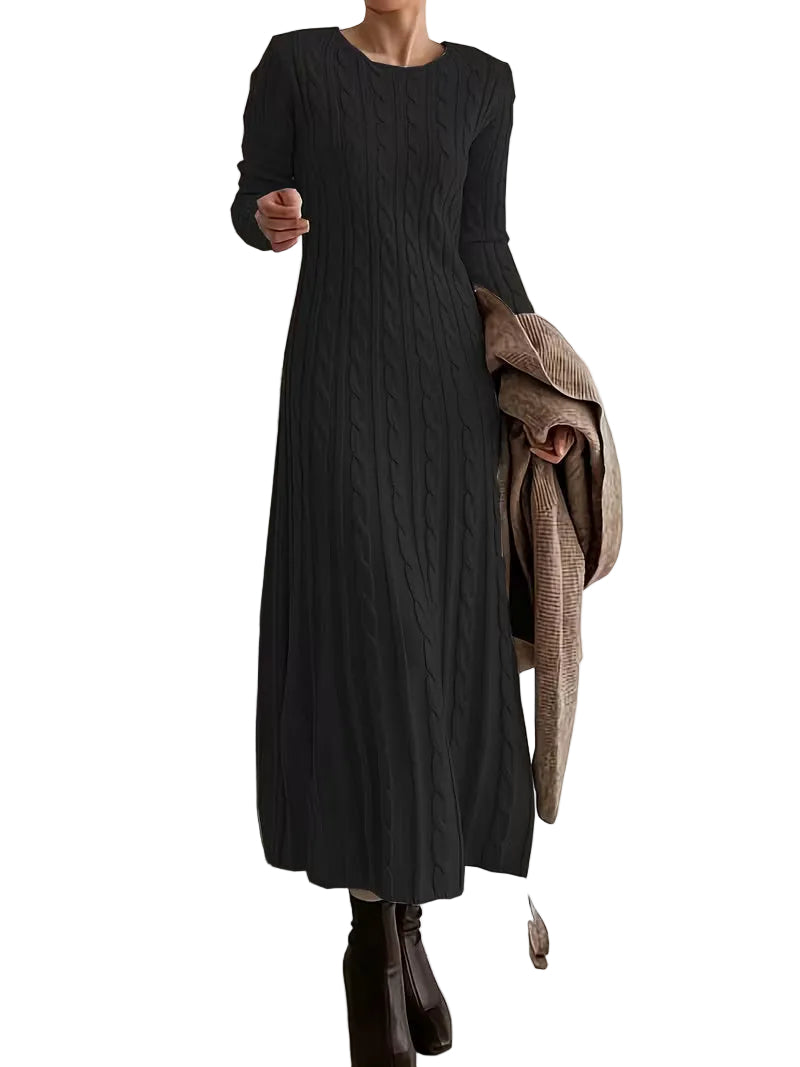 Elmira – Zeitloses Maxikleid mit klarer Silhouette