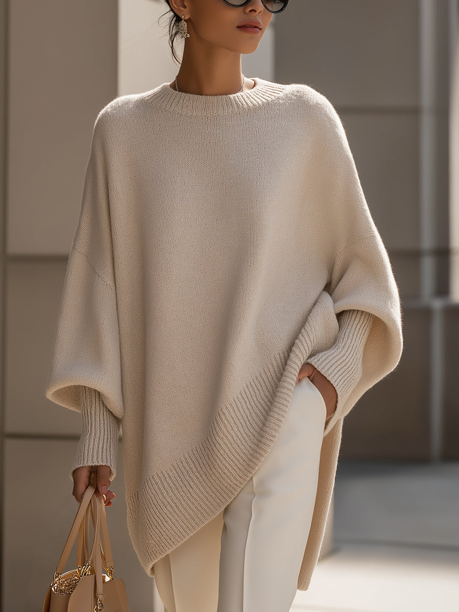 Solenne - Eleganter Wollmix-Pullover – Mühelose Cozy Eleganz