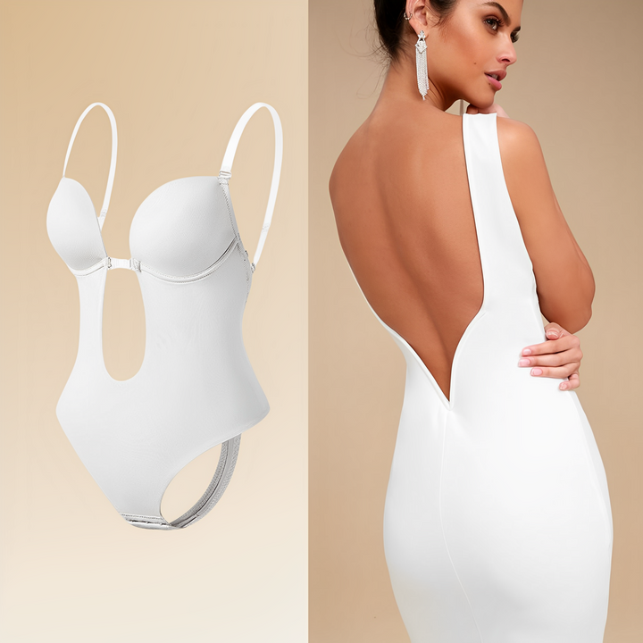 Seravelle – Shaping-Bodysuit mit offenem Rücken für ein makelloses Silhouette