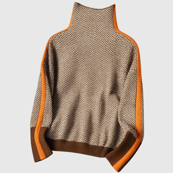 Sophie - Hochgeschlossener Pullover