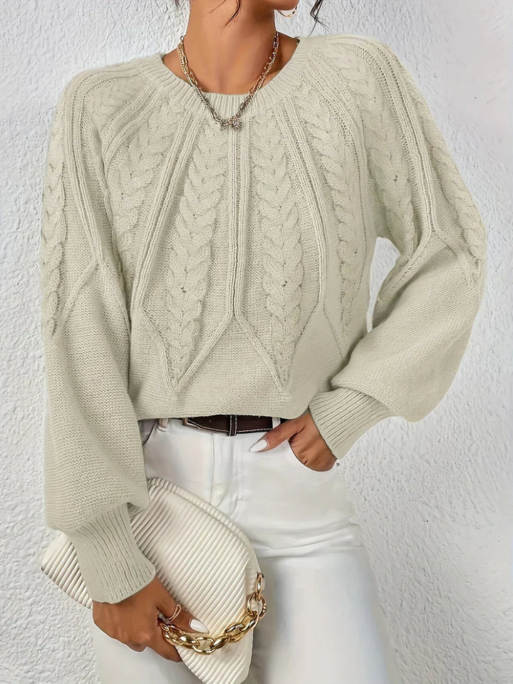 Maria – Charmevoller Strickpullover