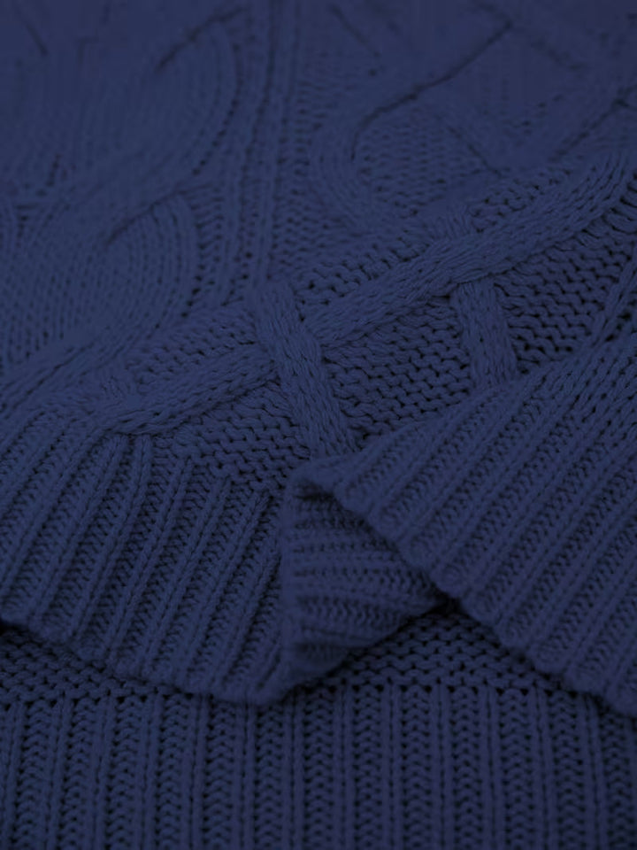 Nerissa – Locker fallender Strickpullover mit weicher Textur