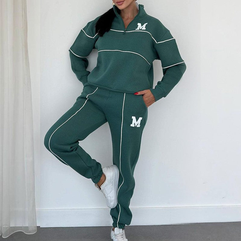 Nerisa – Sportlich-minimalistisches Sweat-Set