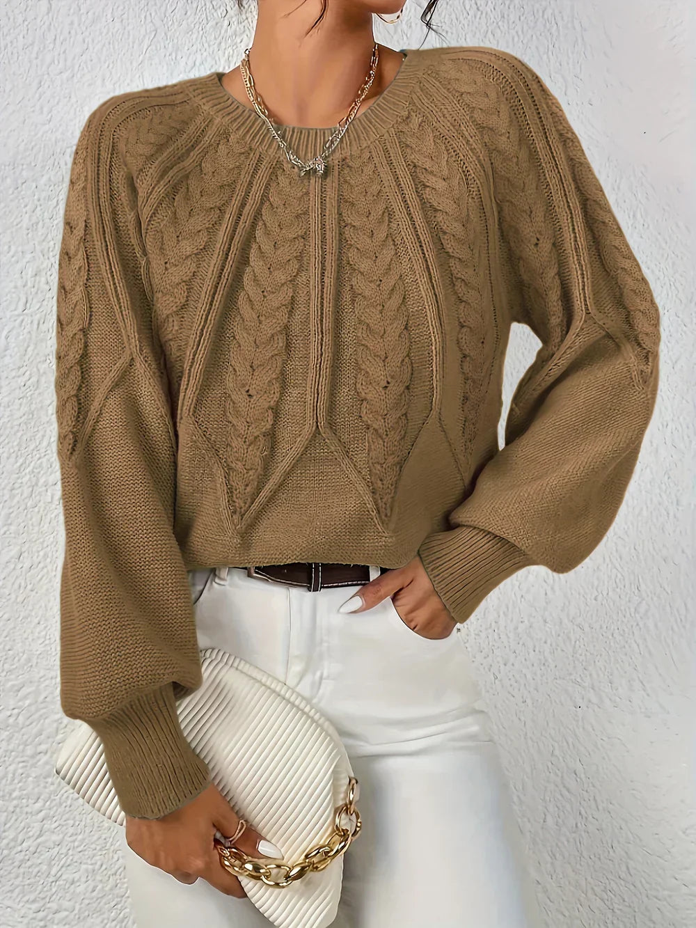 Maria – Charmevoller Strickpullover