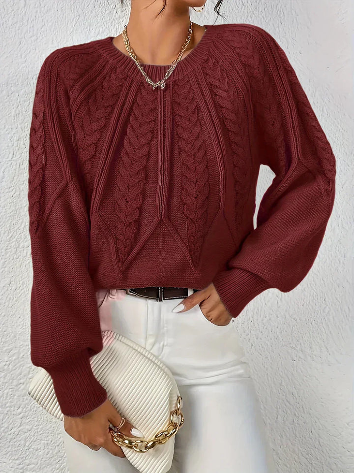 Maria – Charmevoller Strickpullover