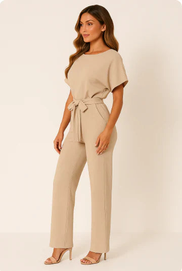 Arelia - Eleganter Overall mit Taillengürtel