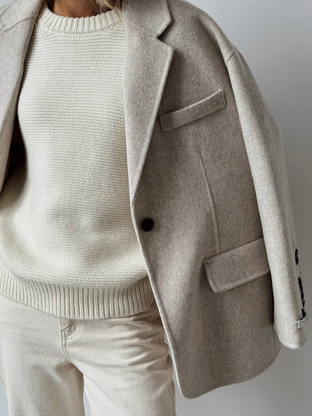 Calienne – Strukturierter Strickpullover für zeitlosen Komfort