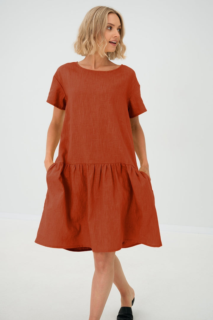 Leonie - Leinenkleid