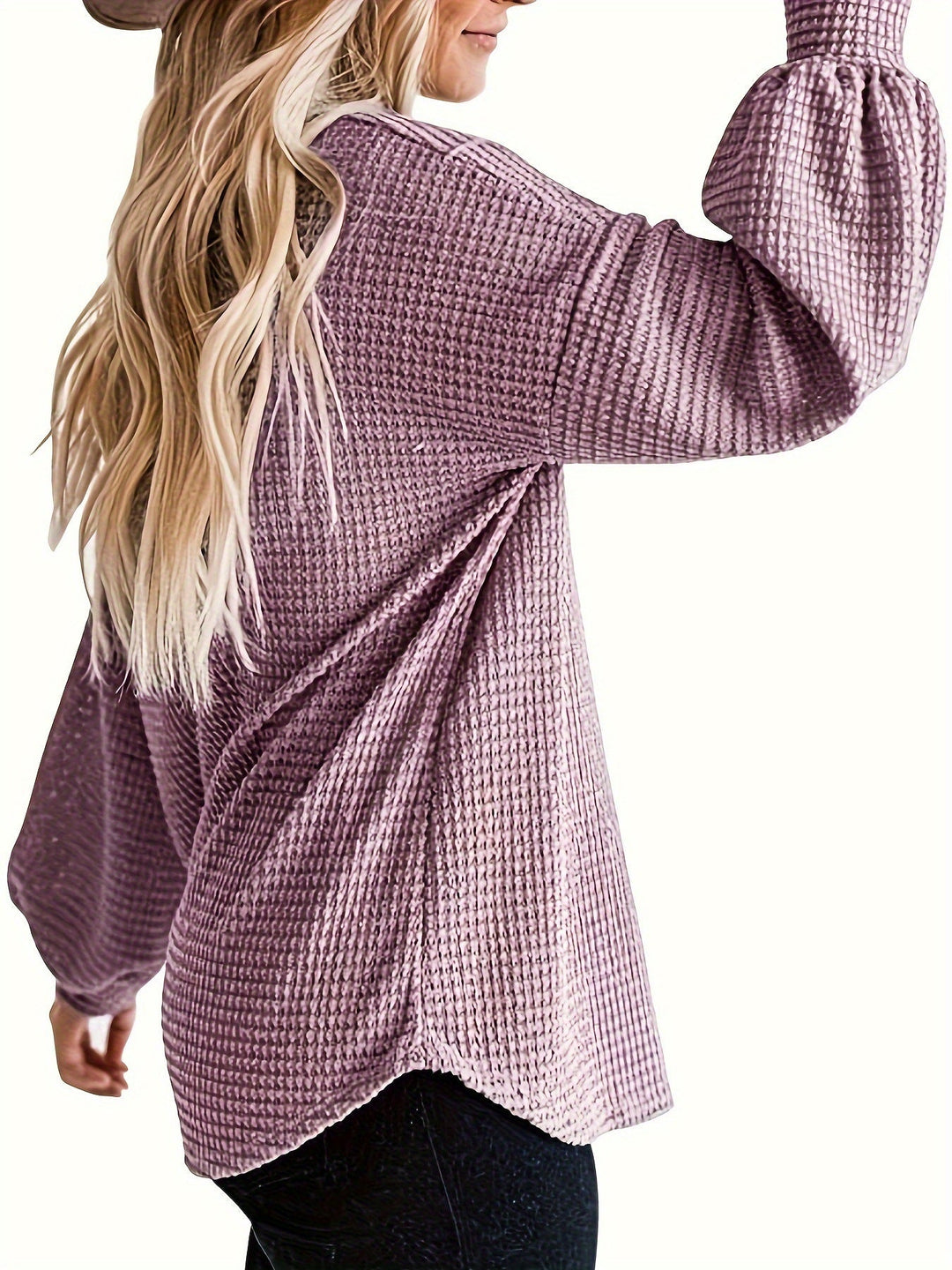 Elvira – Texturiertes Sweatshirt mit stiller Eleganz