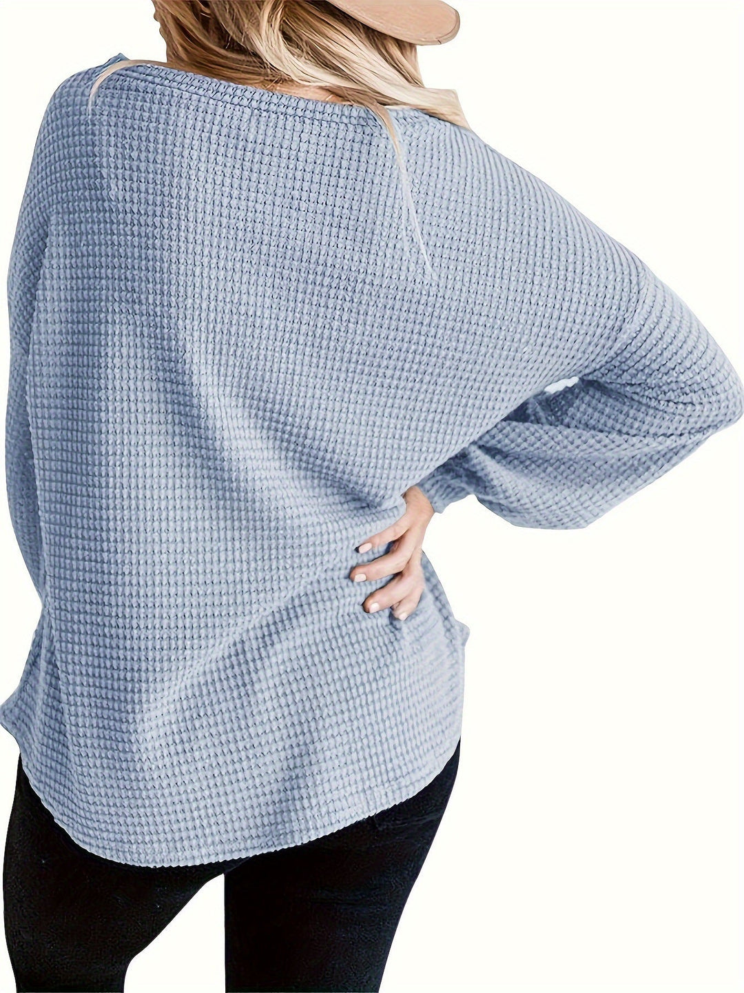 Elvira – Texturiertes Sweatshirt mit stiller Eleganz
