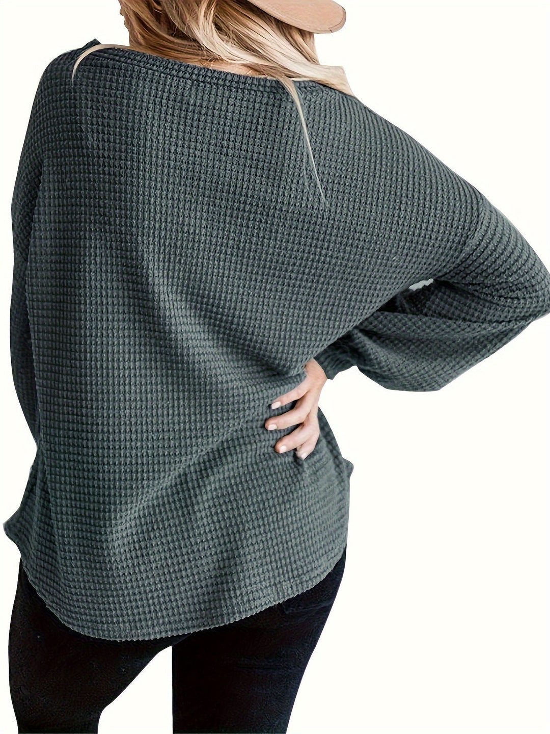 Elvira – Texturiertes Sweatshirt mit stiller Eleganz