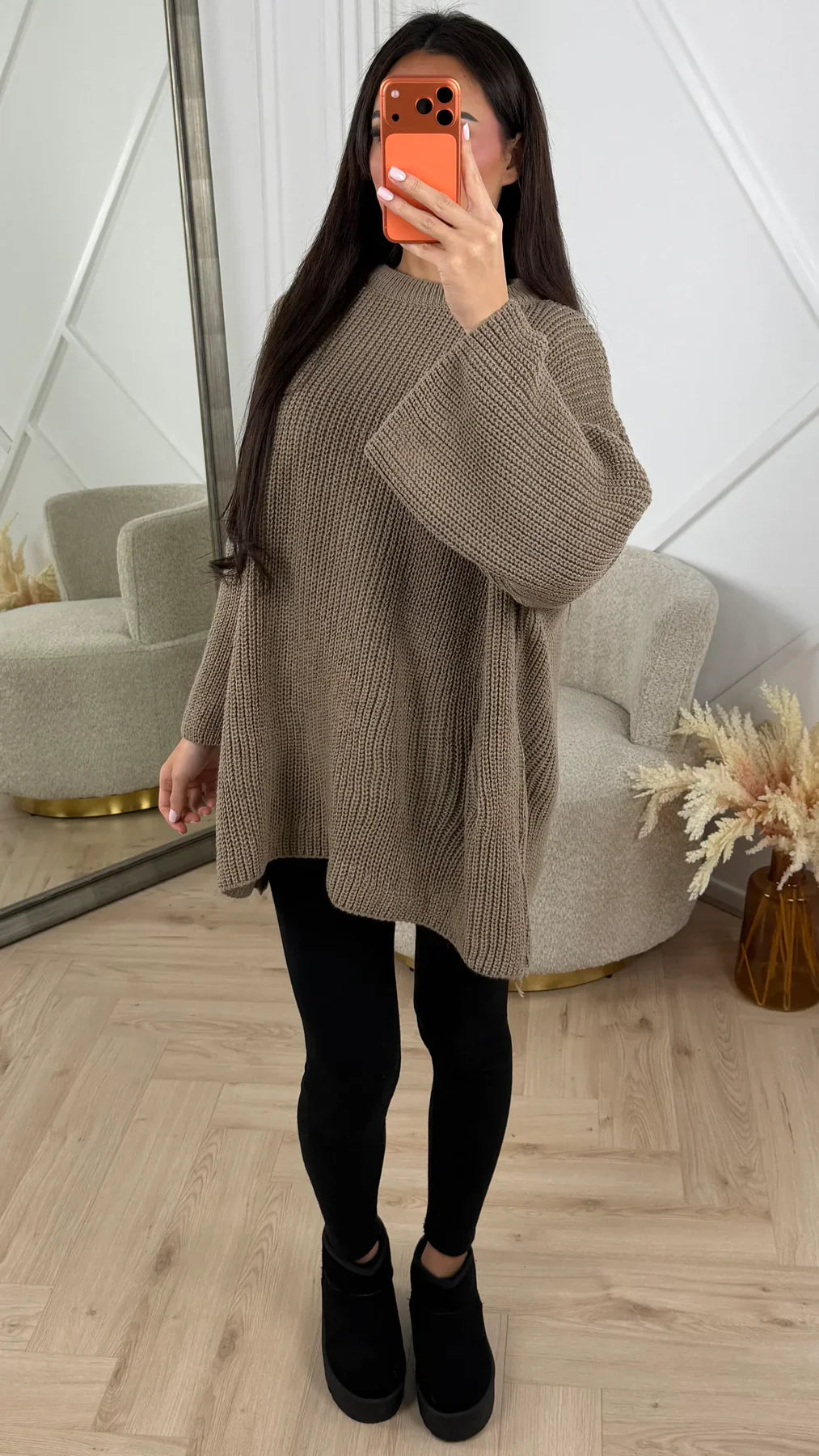 Solvara - Oversize-Strickpullover mit moderner Lässigkeit