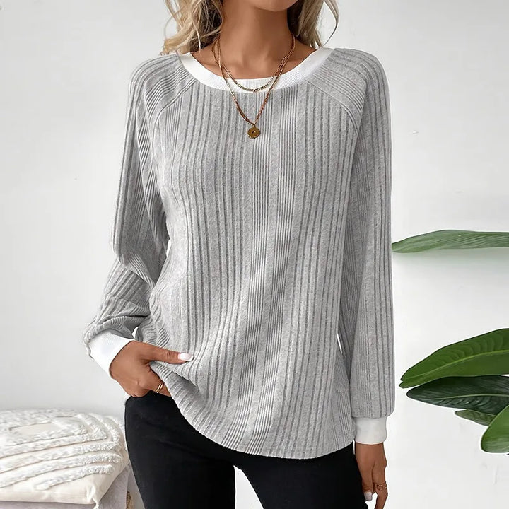 Elviora – Schlichter Strickpullover