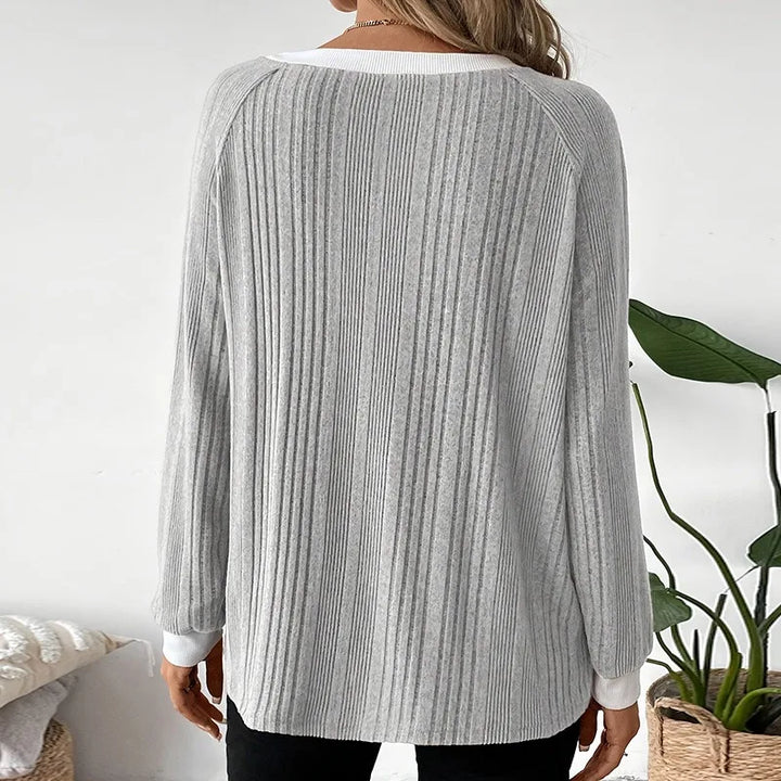Elviora – Schlichter Strickpullover