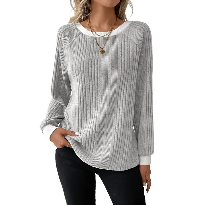 Elviora – Schlichter Strickpullover