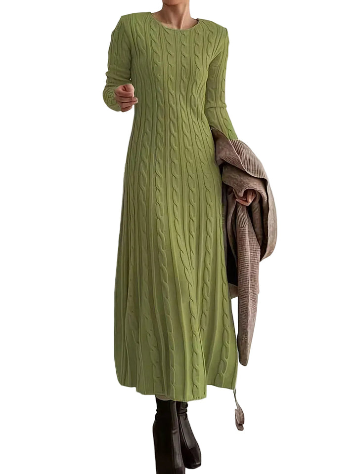 Elmira – Zeitloses Maxikleid mit klarer Silhouette