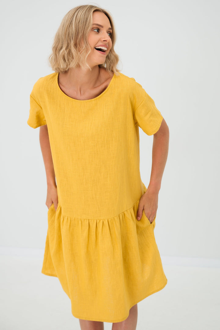 Leonie - Leinenkleid