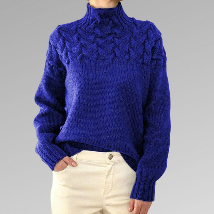 Serelith – Soft gerippter Rollkragenpullover