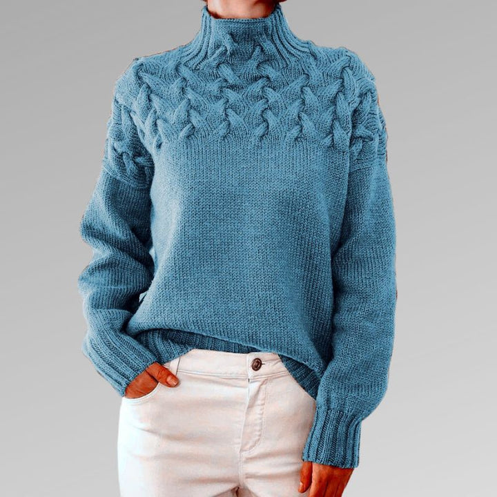Serelith – Soft gerippter Rollkragenpullover