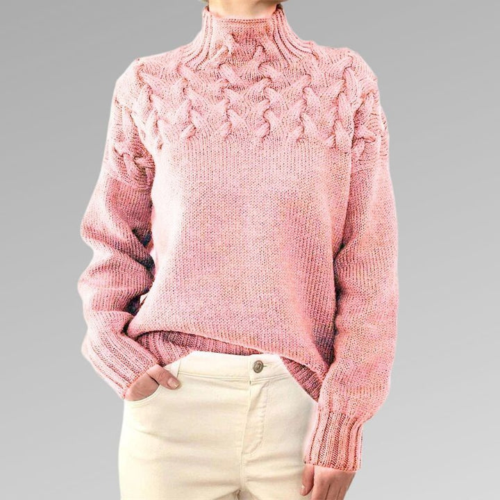 Serelith – Soft gerippter Rollkragenpullover