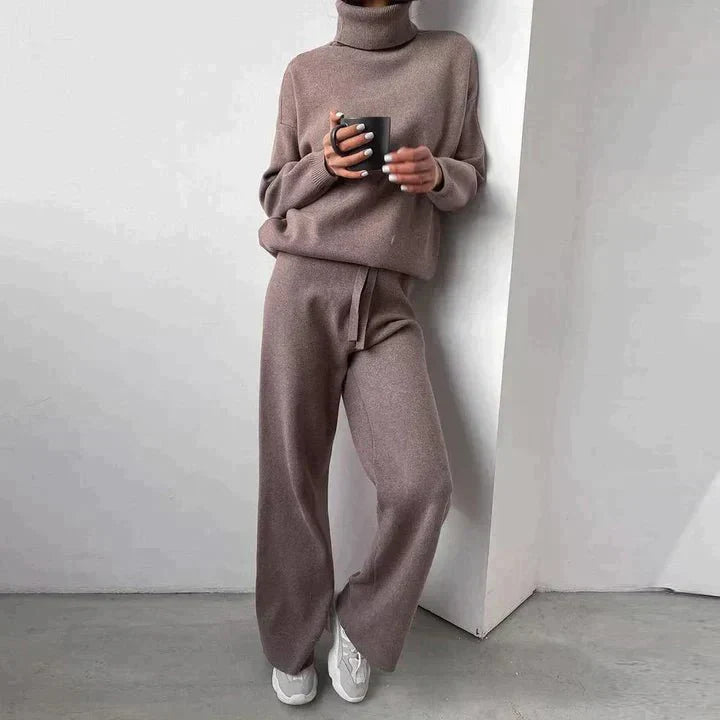 Soléna – Elegantes Knitwear Lounge Set