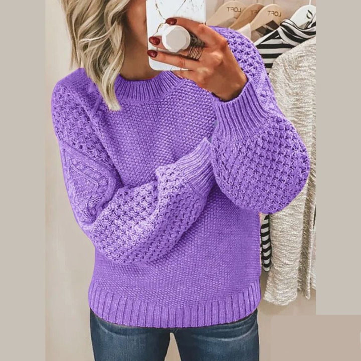 Fjorelle - Kuscheliger Grobstrickpullover