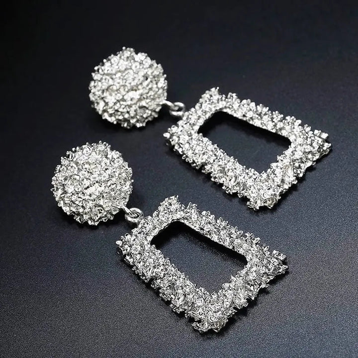 Quadrisse – Quadratische Statement-Ohrringe mit moderner Eleganz