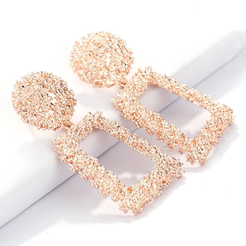 Quadrisse – Quadratische Statement-Ohrringe mit moderner Eleganz