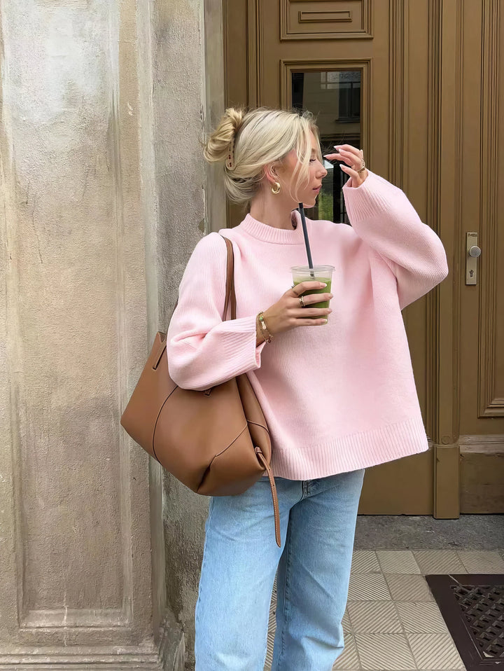 Lunessa – Cozy Oversized Strickpullover mit modernem Stil