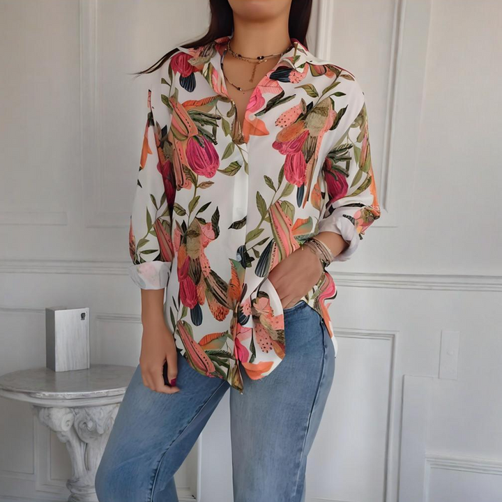 Florisse – Stilvolles Hemd mit floralen Prints