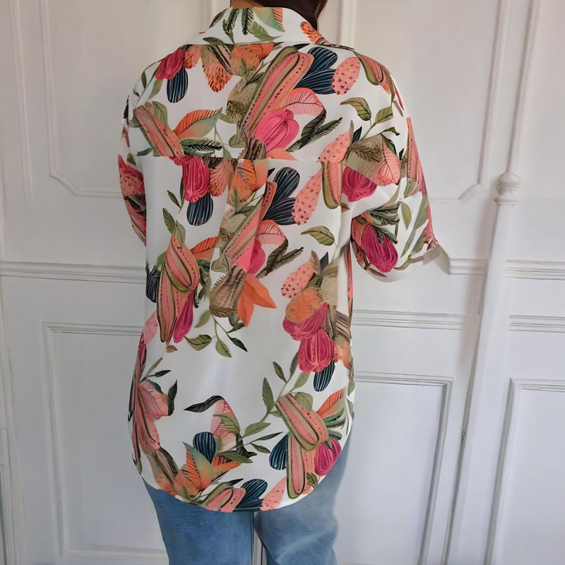 Florisse – Stilvolles Hemd mit floralen Prints