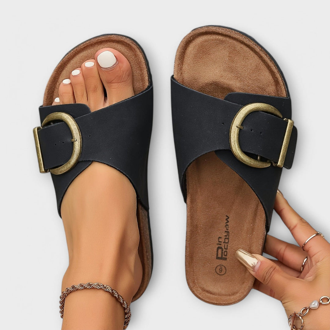 Sorelia – Komfort-Sandalen mit stilvoller Schnalle