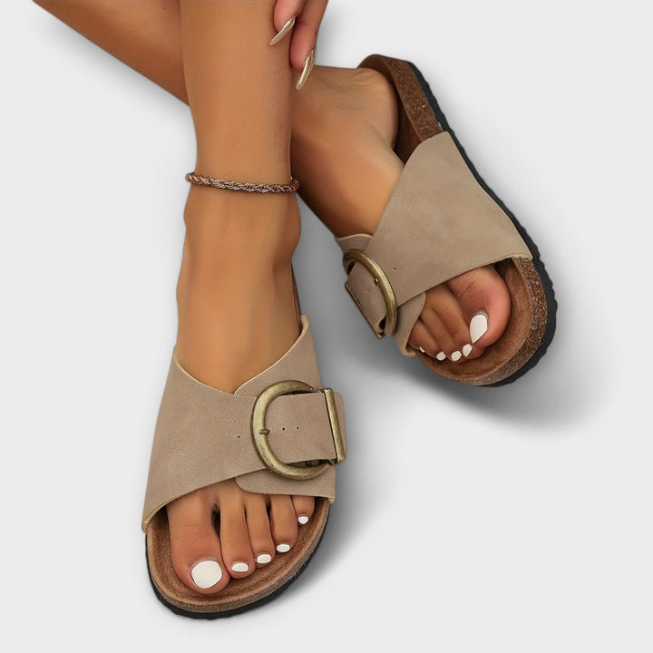 Sorelia – Komfort-Sandalen mit stilvoller Schnalle