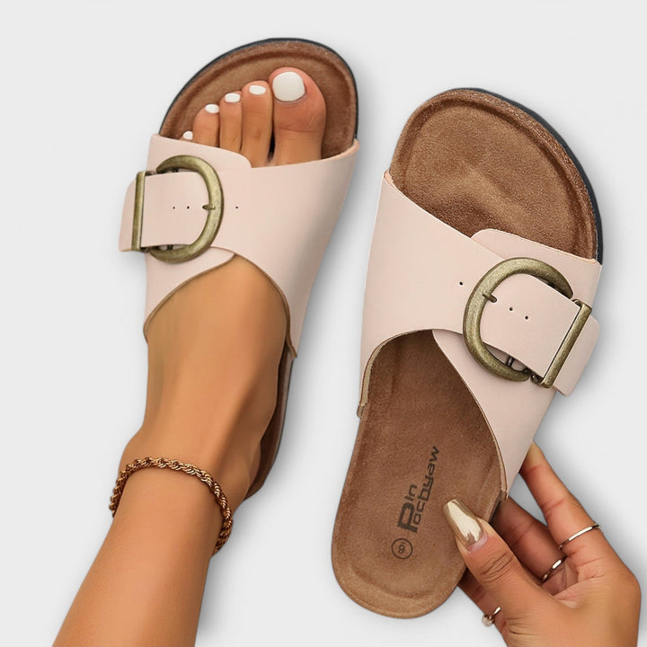 Sorelia – Komfort-Sandalen mit stilvoller Schnalle